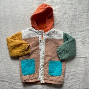 CHRISTIAN ROBINSON x Target - Color Block Hooded Jacket - 4T